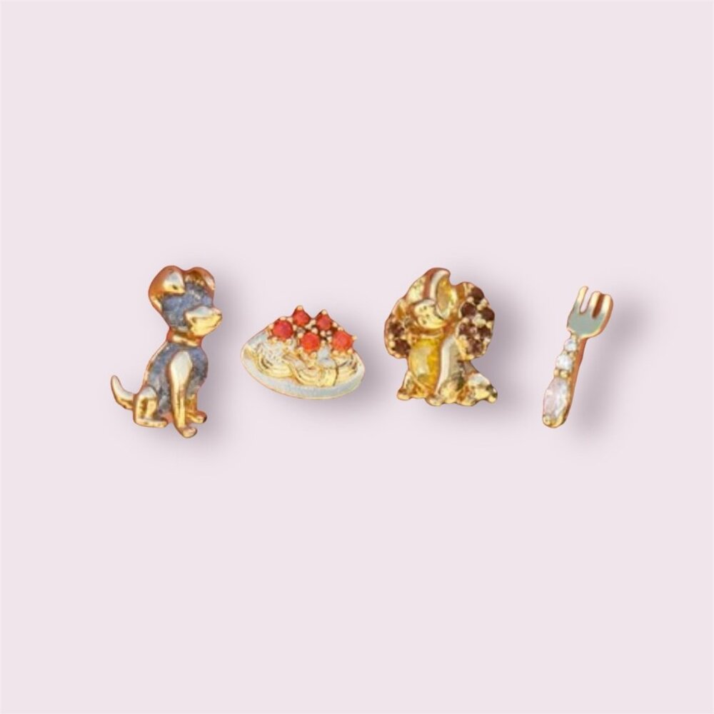 Disney Inspired Earrings- Lady And The Tramp